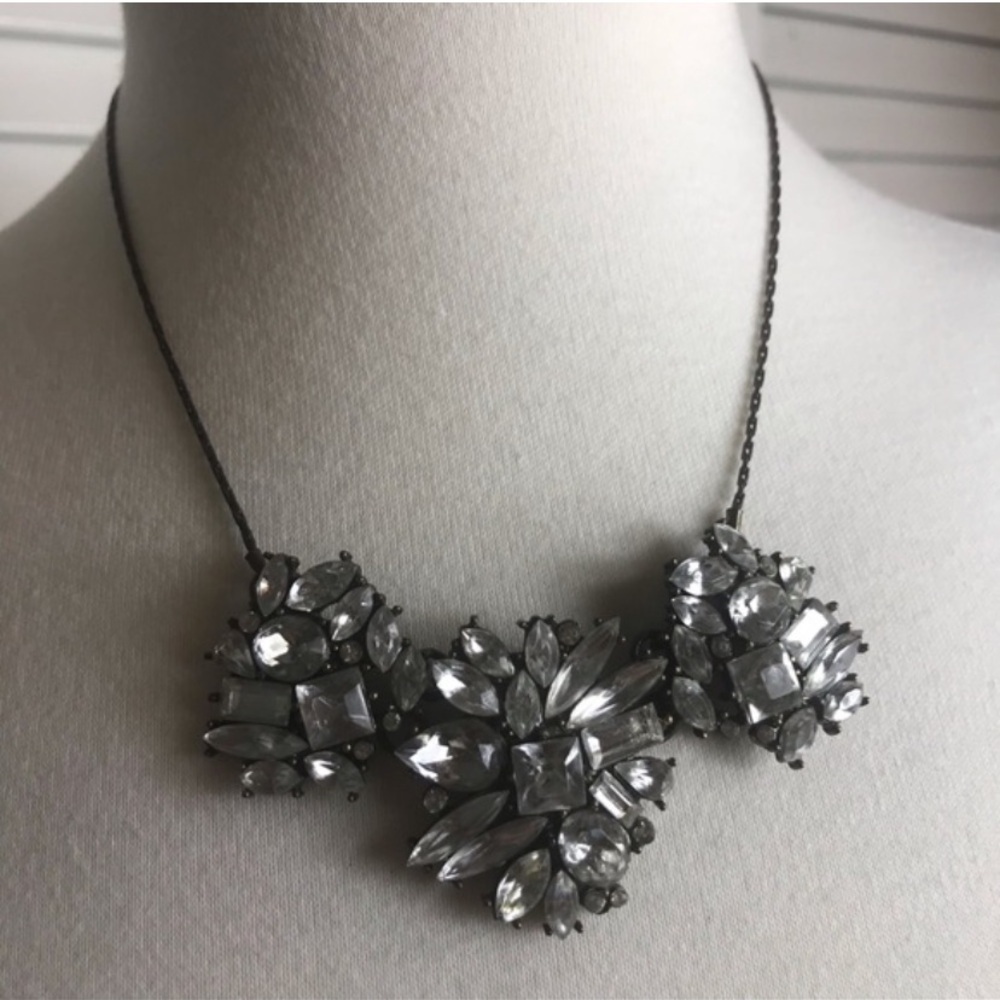 BoubleBar‎ rhinestone statement necklace